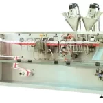 Automatic Horizontal F/F/S Packaging Machine w/ Dual Auger Fillers DXD-180