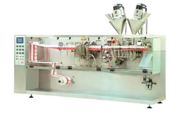 Automatic Horizontal F/F/S Packaging Machine w/ Dual Auger Fillers DXD-180