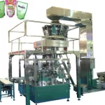 Automatic Rotary Filling/Sealing Pouch Machine 8 Station With Pre-Made Bag