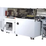 Hi-speed sealing machine can be combined with an automatic production line for shrink wrapping. Complete with photo eyes for indexing products. Two feed-in modules, auto/manual capabilities, using center folded film for 3 side sealed packages. Has servo driven sealing head, which ensures accurate positioning and excellent fine seals. Double bar device ensure machine’s stability for extra wide consistent seal quality. The speed controlled in-feed system is adjustable, with discharge conveyor at the end of the tunnel, makes the whole system fully automatic.