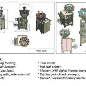 PMW-420E V/F/F/S & MULTI HEAD WEIGHER COMBO